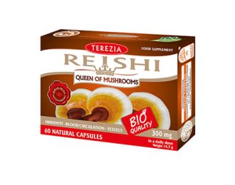 Reishi Forte – ganoderma lucidum, liofilizirana v celuloznih kapsulah