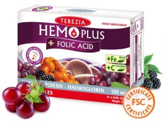 Hemo Plus s folno kislino