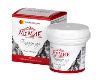 Gorska smola Mumio – gorski balzam (shilajit), 50g